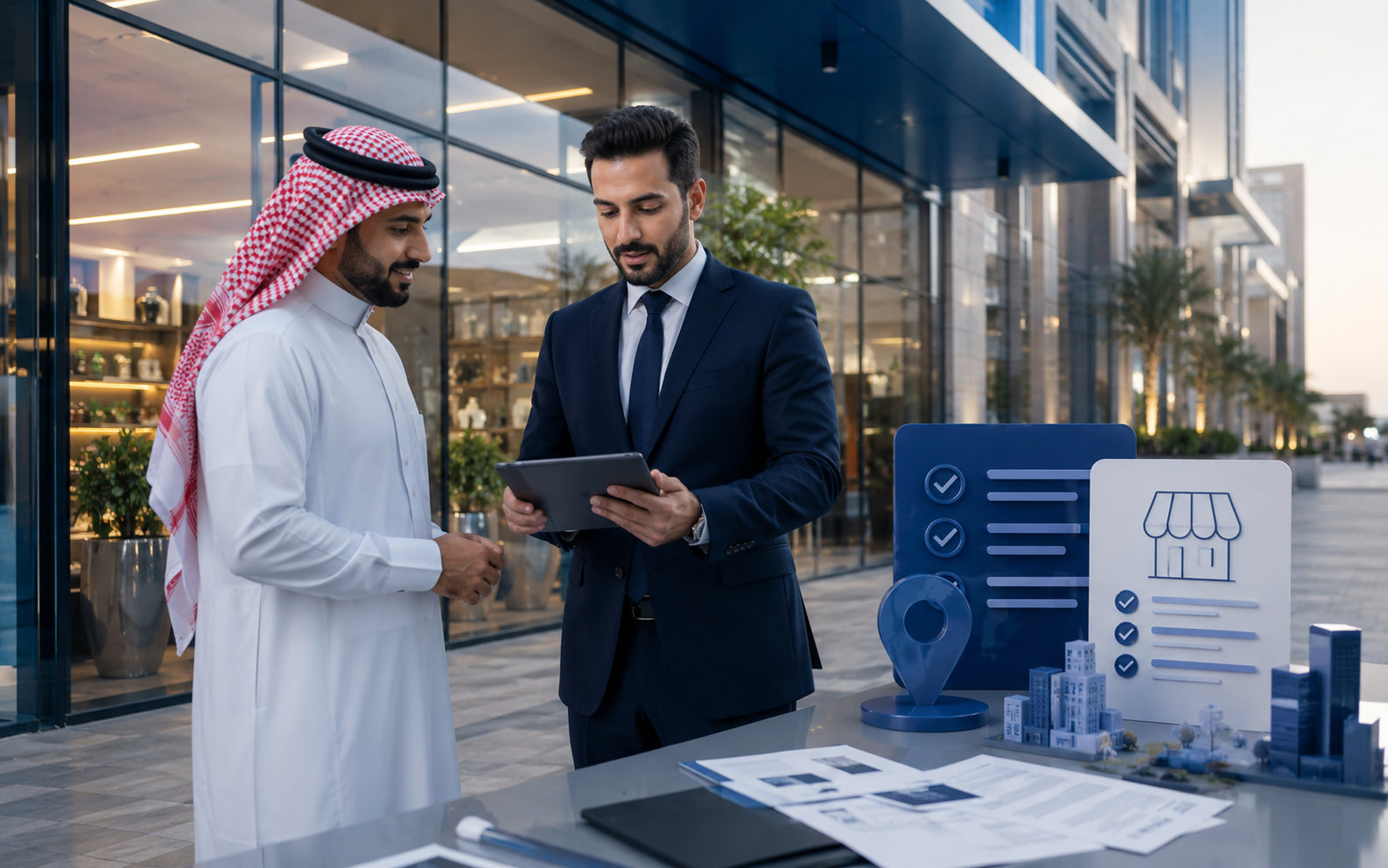 صورة تعبر عن شهادات الاعتماد وتجهيز متطلبات المنشآت